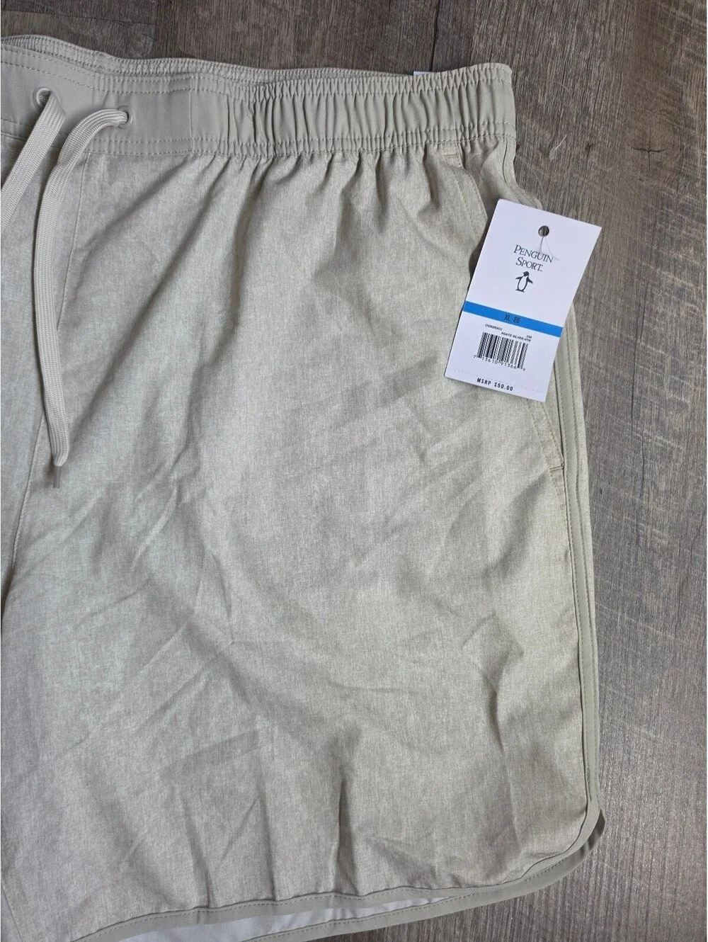 Penguin Sport Men's Beige Athletic Shorts XL